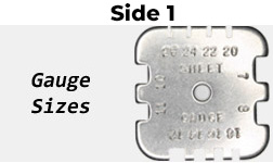 Example back side of MetalGauge
